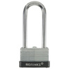 Brinks Keyed Different Padlock Laminated Steel 40mm, Long Shackle 172-42011